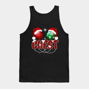 Funny Chest Nuts Couples Christmas Chestnuts Tank Top